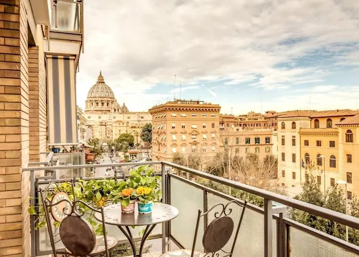 Vista Indimenticabile Sulla Cupola Di S. Pietro